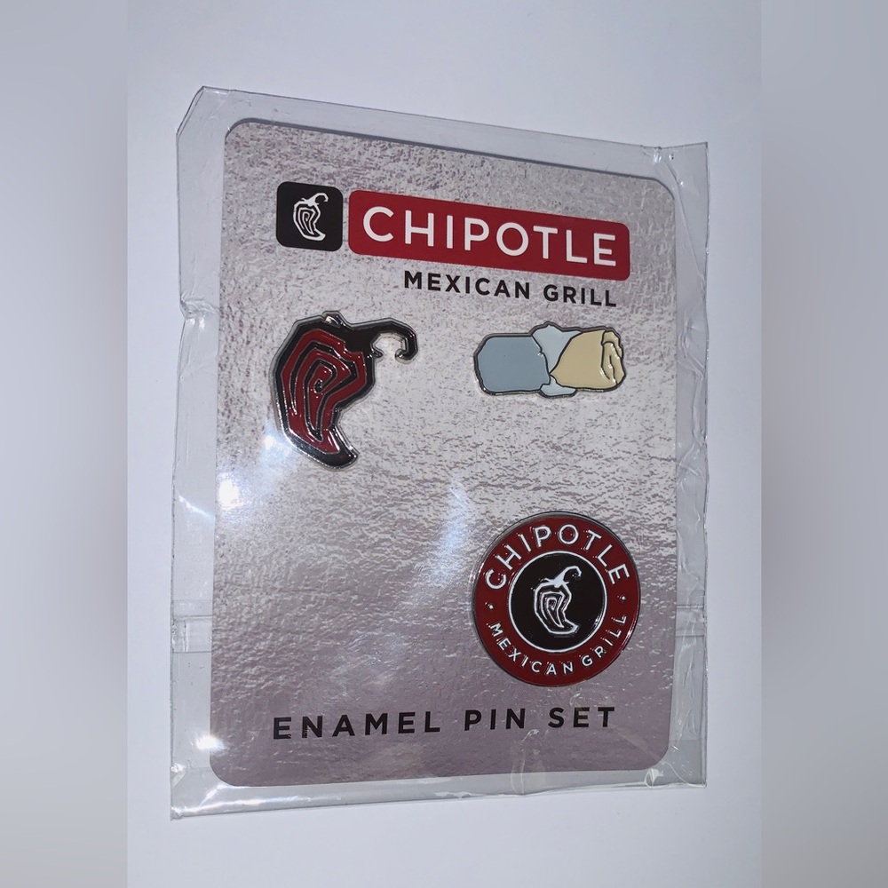New Chipotle pin set bundle